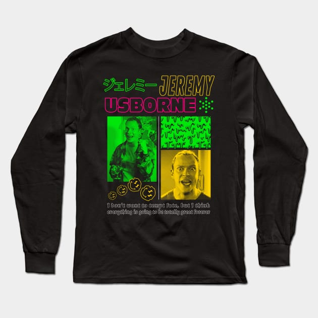 Jez Peep Show #1 ^^^ Acid Graphics Design Long Sleeve T-Shirt by unknown_pleasures